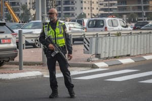 Policeman in Afula