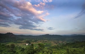 Cloudy weather