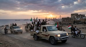 Houthi terrorists in Yemen