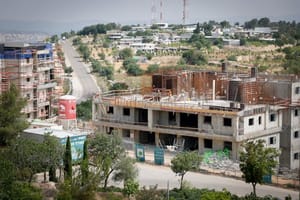 Construction in Gush Etzion, Illustration only