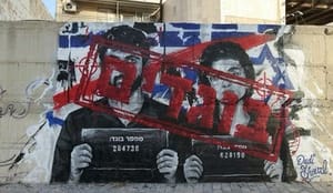 Protest graffiti
