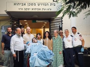 From hospital bed to Selichot at Yeshivat Maaleh Eliyahu