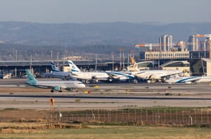 Aircraft at Ben Gurion Airport