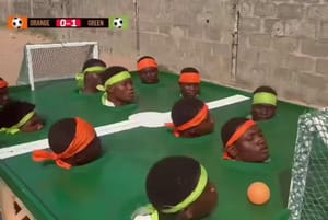 Stuck in the Field: Bizarre Soccer Challenge Takes Over Nigeria