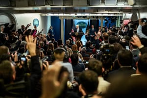 The White House briefing room