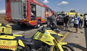 The crash scene