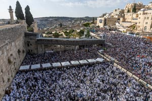 Birkas Kohanim at the Western Wall