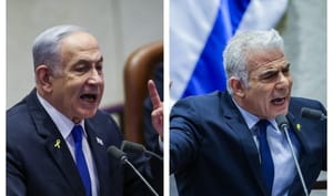 Lapid and Netanyahu