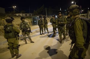 IDF forces in Judea and Samaria. Archive