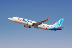 FlyDubai plane