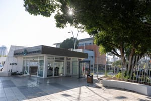 Entrance to Bar-Ilan University