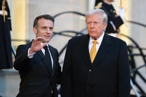 Trump and Macron