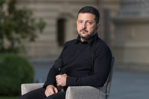 Ukrainian President Volodymyr Zelensky