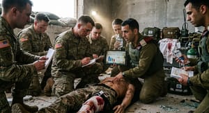 Battlefield medical research