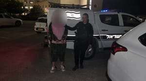 The foreign national under arrest