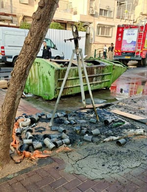 The scene of the tragedy