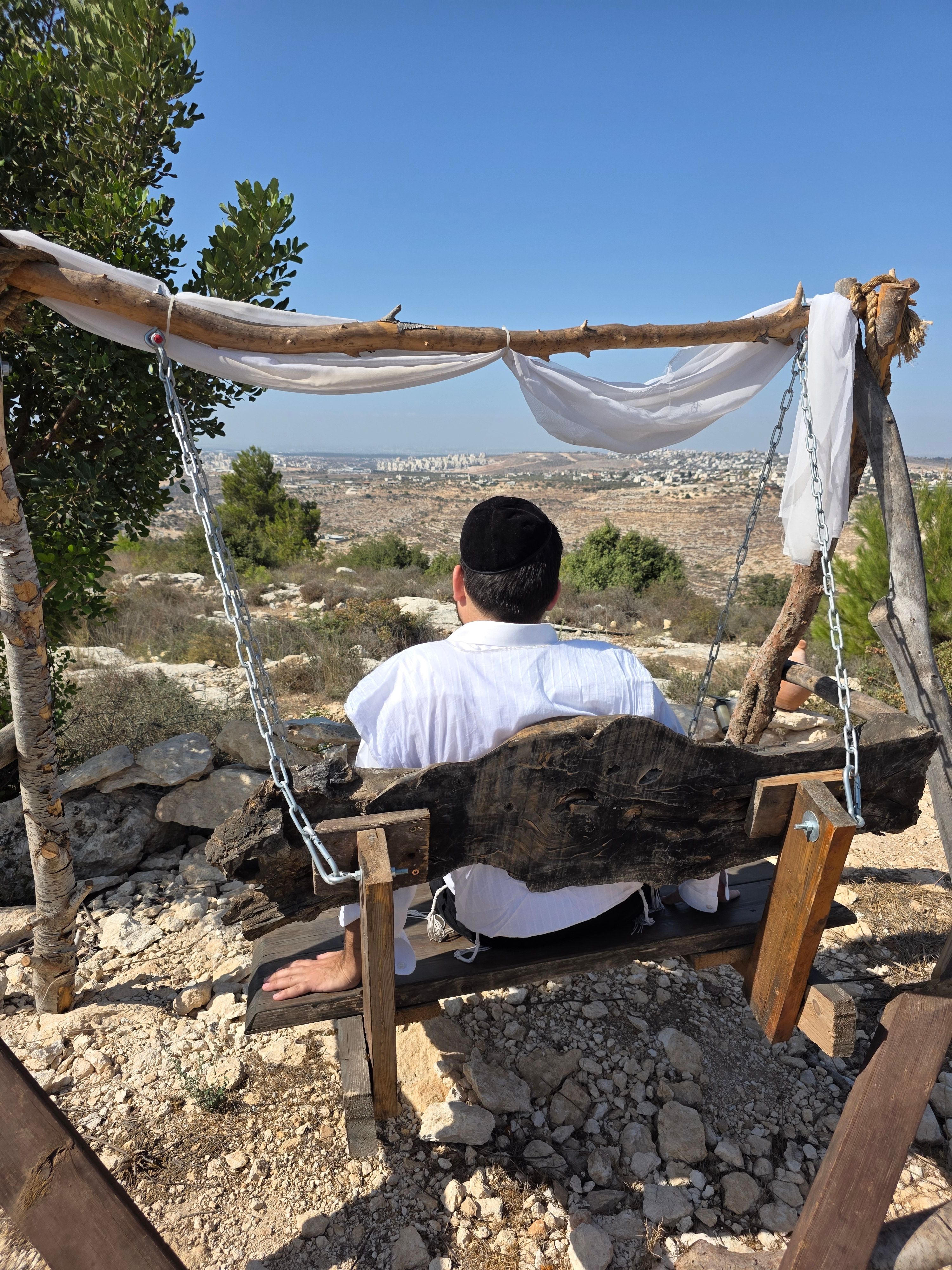 Sdeh Efraim settlement with Modiin Illit on the near horizon