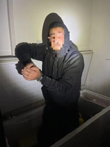 The illegal resident caught in the refrigerator