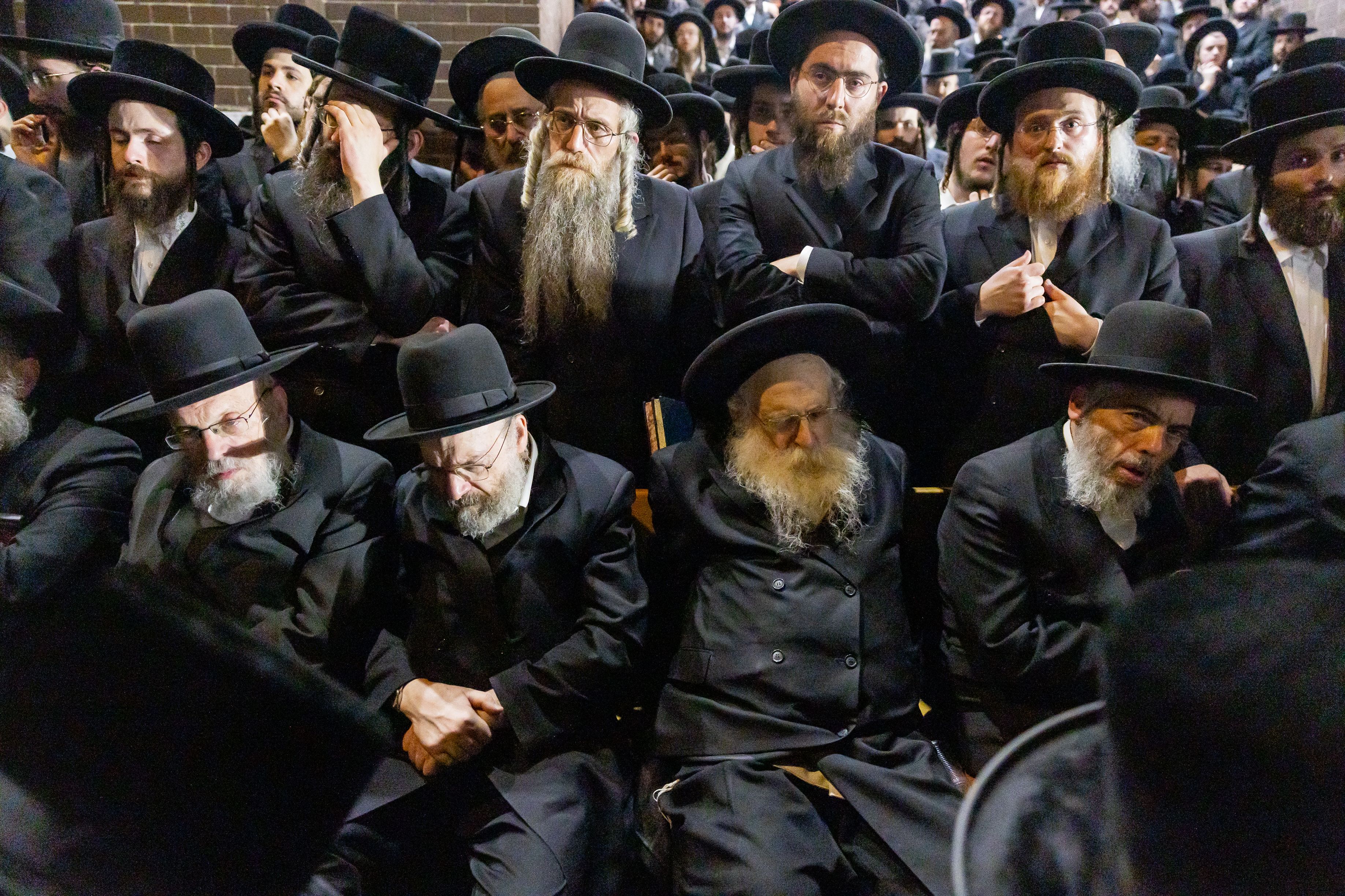 Funeral of Rabbi Berger z'l