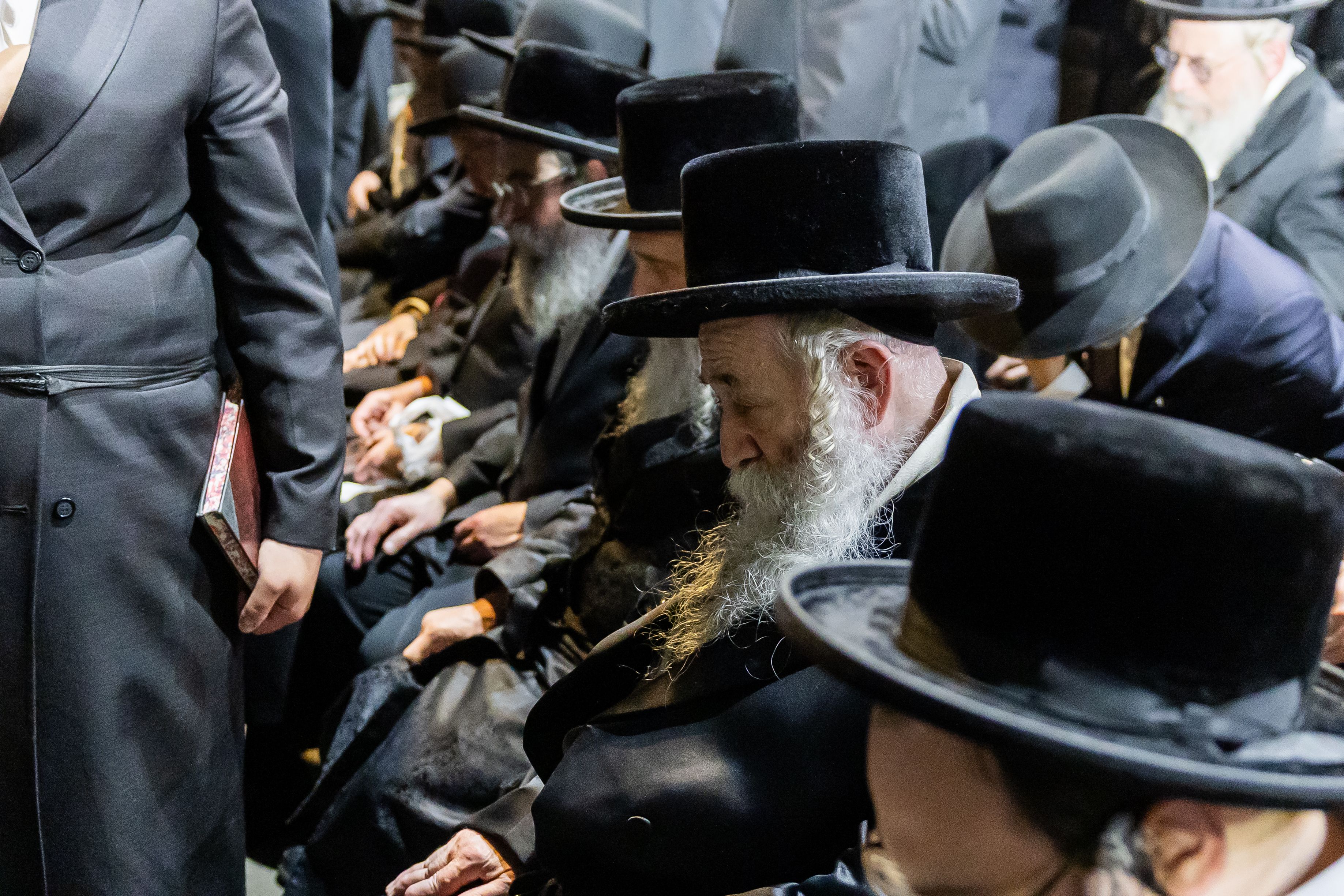 Funeral of Rabbi Berger z'l in USA