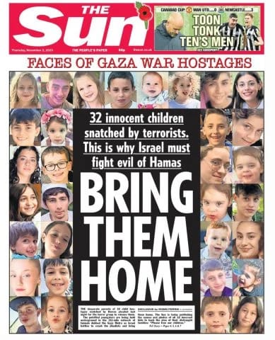 The picture of the newspaper cover