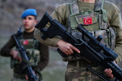 Turkish army soldiers