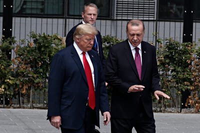 President Trump; Erdogan