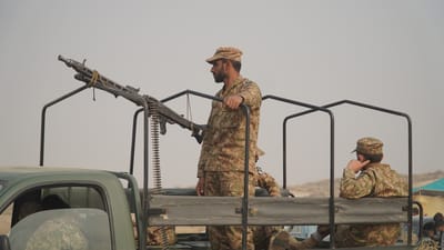 Pakistan Army Corps on security alert