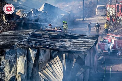 Massive Fire Destroys 13 Homes in Samaria's Havat Gilad, Entire Community Evacuated