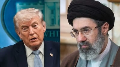 President Trump; Mojtaba Khamenei