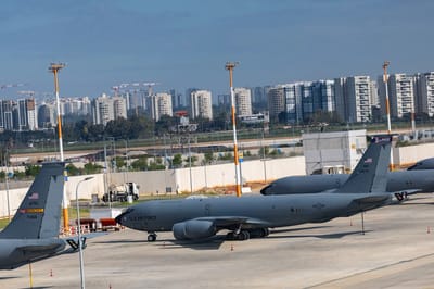 US refuelers at Ben Gurion