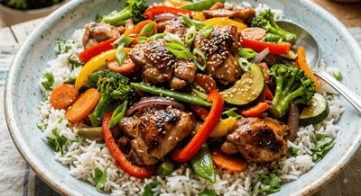 Chicken stir-fry