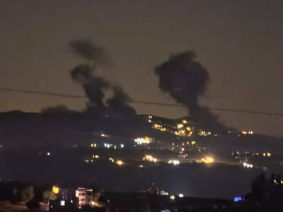 IDF attacks terror targets in Lebanon