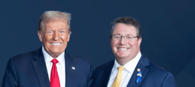 President Trump with Randy Fine