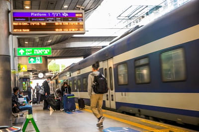 Helium Balloon Causes Electrical Fire and Evacuations at Ben Gurion Airport Train Station