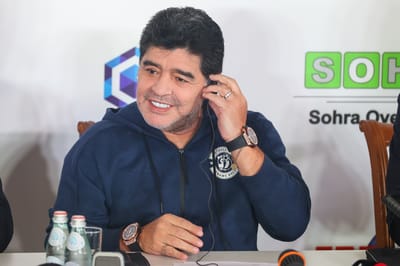 The late Diego Armando Maradona