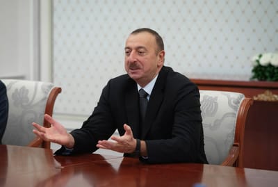 President of Azerbaijan Ilham Aliyev