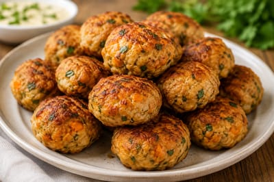 Oven-Baked Chicken and Sweet Potato Patties