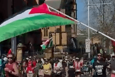  Pro-Palestinians Scream 'Genocide' at Israeli Runners in Sydney Fundraiser | WATCH