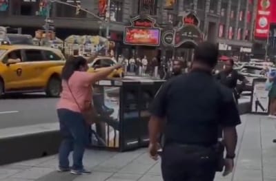 Armed woman 
