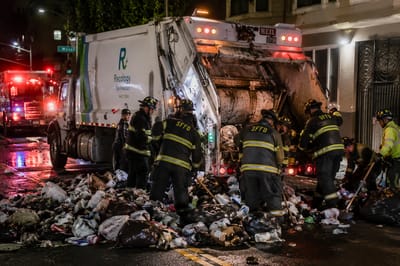 Man Rescued After Being Trapped and Crushed in San Francisco Garbage Truck