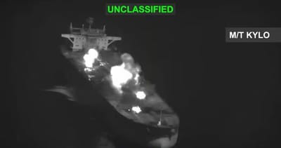 US Disables Iranian Oil Tankers After Missile Attack on American Warships