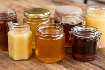 Different types of Honey