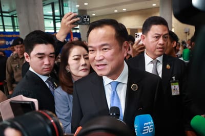 Thai Prime Minister Anutin Charnvirakul 
