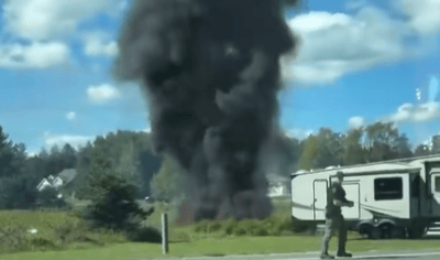 US F-16 Crashes in Michigan After Suspected Bird Strike