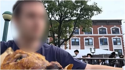 Man Eats Pork Outside 770 on Yom Kippur in Shocking Provocation