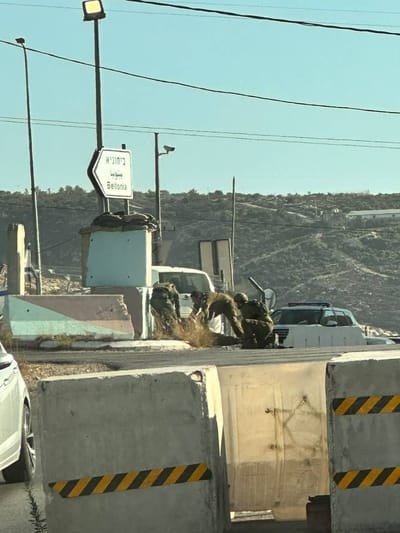 BREAKING: Terror Ramming Attack at Maccabim Checkpoint: One Seriously Wounded