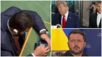 Zelensky's Faces, Al-Sharaa's Reels: The Viral Moments From the UN