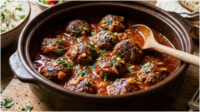 One-Pot Meatballs in Tomato Sauce: Ready in 30 Minutes