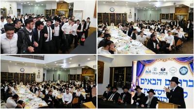 Paris: 400 Yeshiva Bochurim Gather for Bein Hazmanim Siyum as Protests Rage Outside